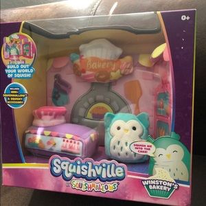 Squishville Squismallows Winstons Bakery Owl New